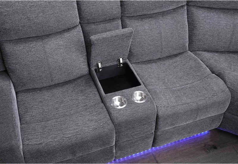 Seccional reclinable manual Bradley