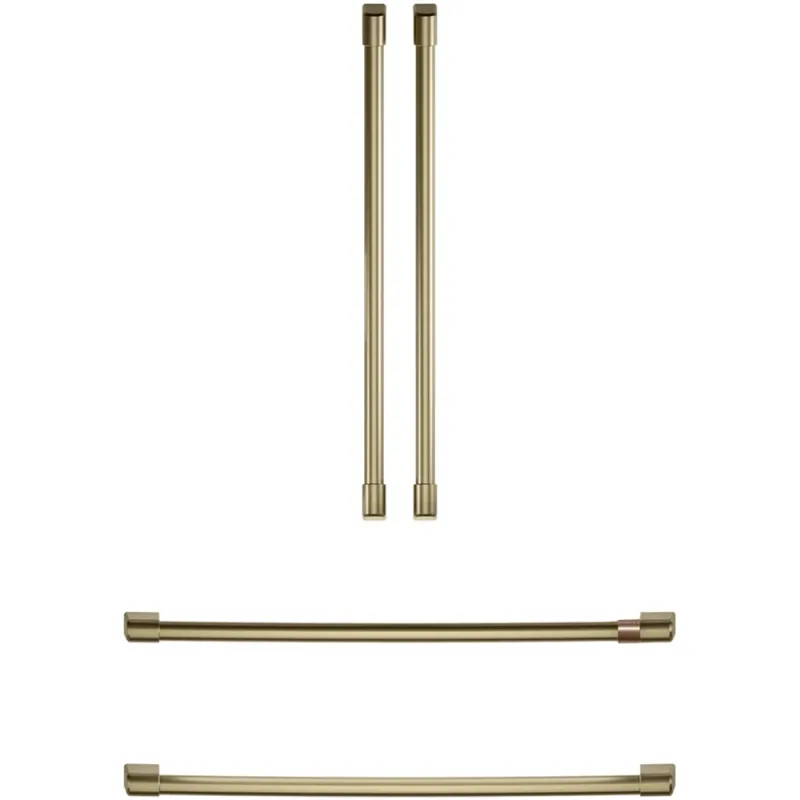 Kit maniglie per refrigerazione - ottone spazzolato