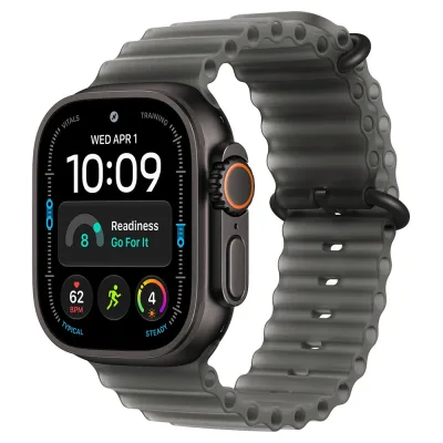Watch Ultra 4 GPS + Cellular 49mm, cassa in titanio nero