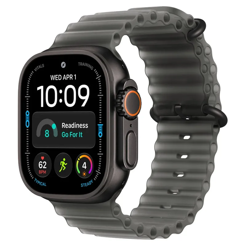 Watch Ultra 4 GPS + Cellular 49mm, caja de titanio negro