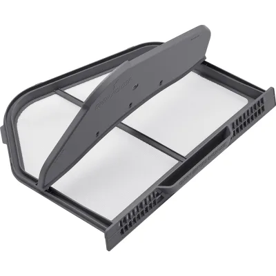 Asciugatrice elettrica smart Sanitize da 7,4 piedi cubi in nero spazzolato con Sensor Dry