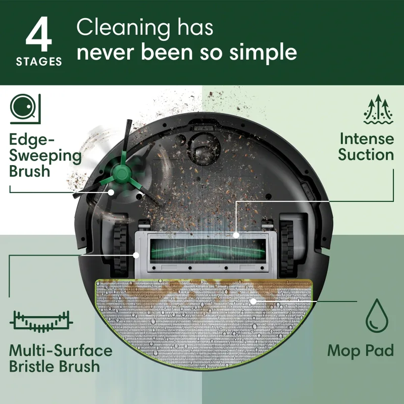Aspirador robô e mopa iRobot® Roomba® 105 Combo