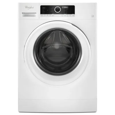 1,9 CuFt Frontlader-Waschmaschine in Weiß mit Sanitize-Funktion und optionaler Waschmittel-Dosierhilfe
