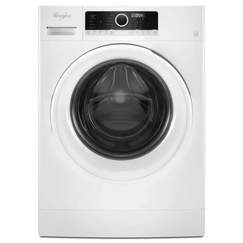 1,9 CuFt Frontlader-Waschmaschine in Weiß mit Sanitize-Funktion und optionaler Waschmittel-Dosierhilfe