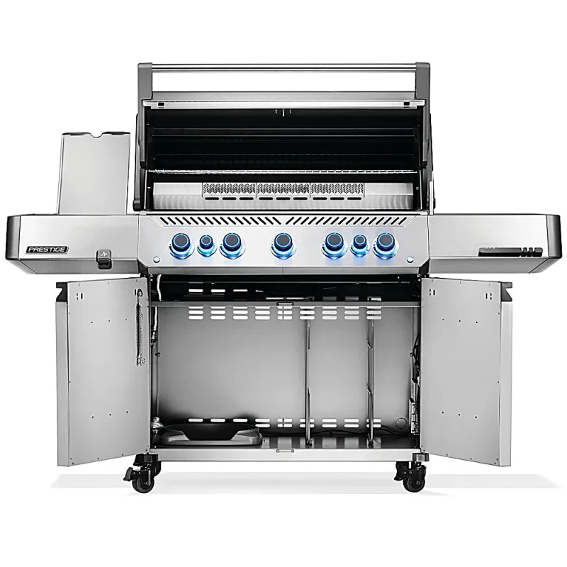 Prestige® 665 parrilla de gas natural con quemador lateral y trasero infrarrojo