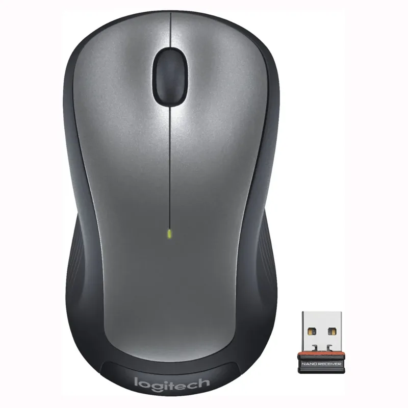 M310 Wireless Mouse 2,4 GHz i sølv