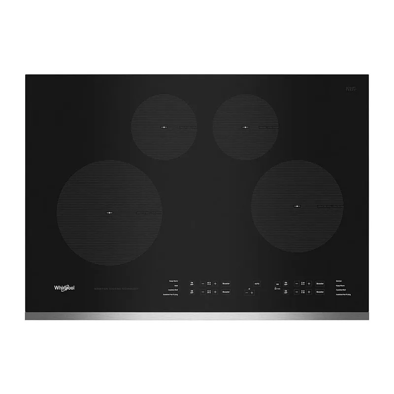 30-Inch 4-Element Induction Cooktop With Fast Boil In Stainless Steel