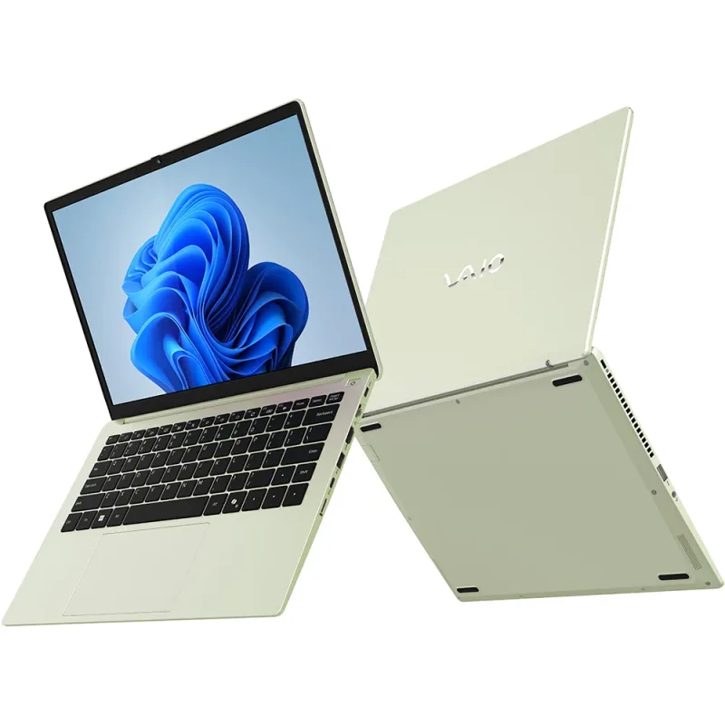 14.1" Intel Core i3-1215U (6-Core) 8GB/512GB FHD Matte Display Windows 11 Home All-Aluminum Laptop - Mint Green