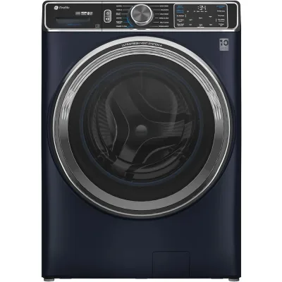 Máquina de lavar de carregamento frontal Smart com 5,3 CuFt, Sapphire Blue, com UltraFresh™ Vent System+ com OdorBlock™