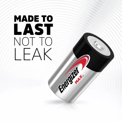 Energizer MAX D-batterijen (8 stuks), D-cell alkalinebatterijen
