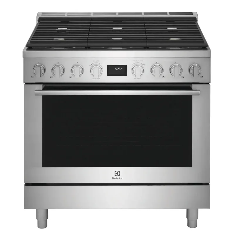 4.4 CuFt Freestanding Gas Range in Stainless Steel