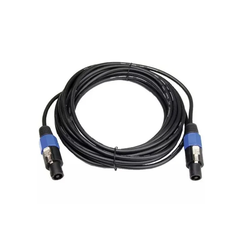 Kabel audio Pro 25-Ft SPKN męski do SPKN męski – czarny