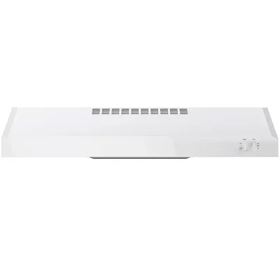 Exaustor de 30" para baixo do armário, 200 CFM - Branco