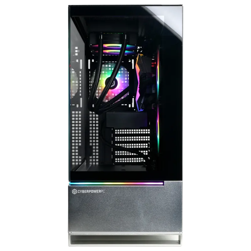 CyberPowerPC Gaming PC, AMD Ryzen 7 8700F, GeForce RTX 5070 12GB, 32GB DDR5, 2TB PCIe 4.0 NVMe SSD, Windows 11 Home, SLCAI6800CPGV2