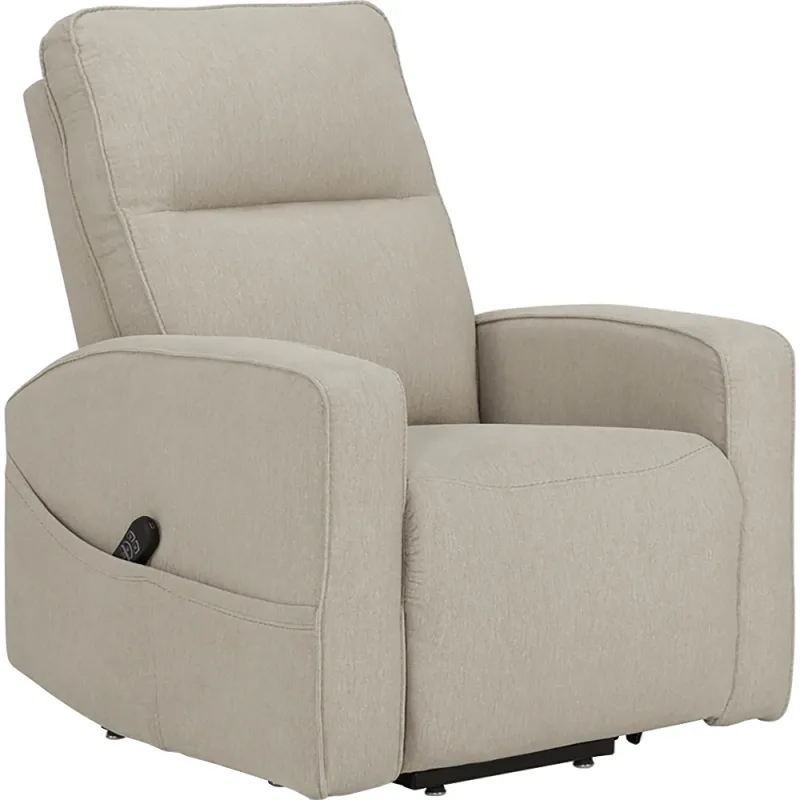 Fauteuil inclinable relevage électrique Angela en Smoke