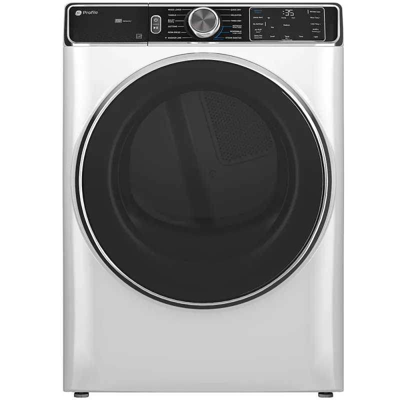 7,8 cu. ft. smart frontlæsset tørretumbler med Steam Sanitize-program