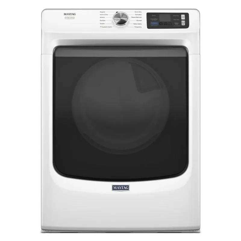 7,4 Cu-Ft inteligentna suszarka gazowa Pet Pro z ładowaniem od przodu – biała