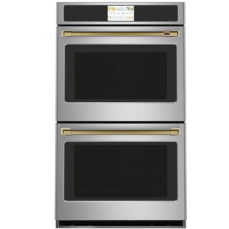 30" Asas personalizadas para horno de doble pared - Latón cepillado