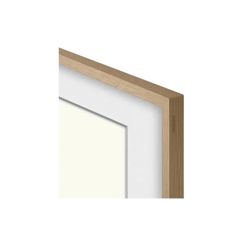 75-tommers tilpassbar ramme - moderne teak