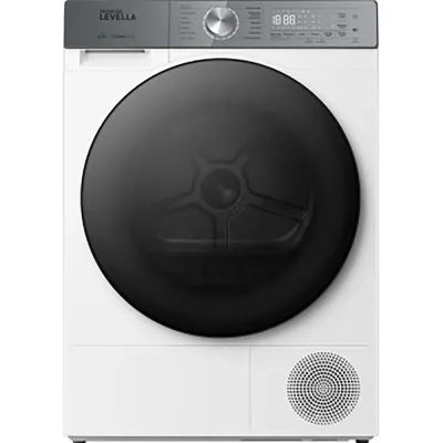 4.5 CuFt Front Load White Dryer