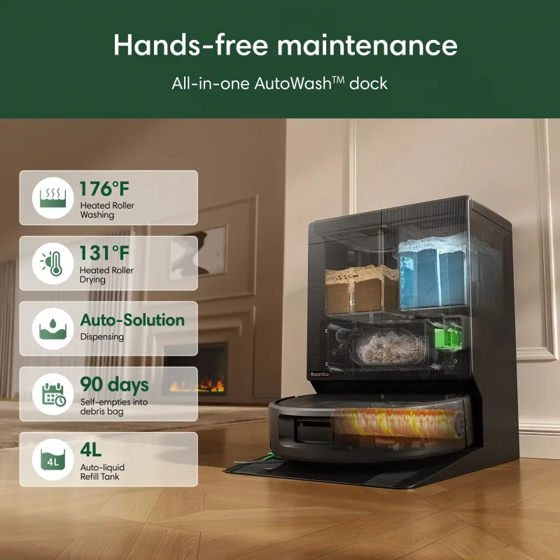 Roomba Plus 678 Combo robot + stacja Auto Wash