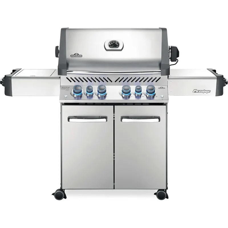 Parrilla de gas natural Prestige 500 RSIB - Acero inoxidable
