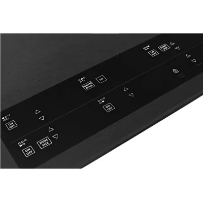 Table de cuisson électrique en vitrocéramique de 30 po de largeur - Noir