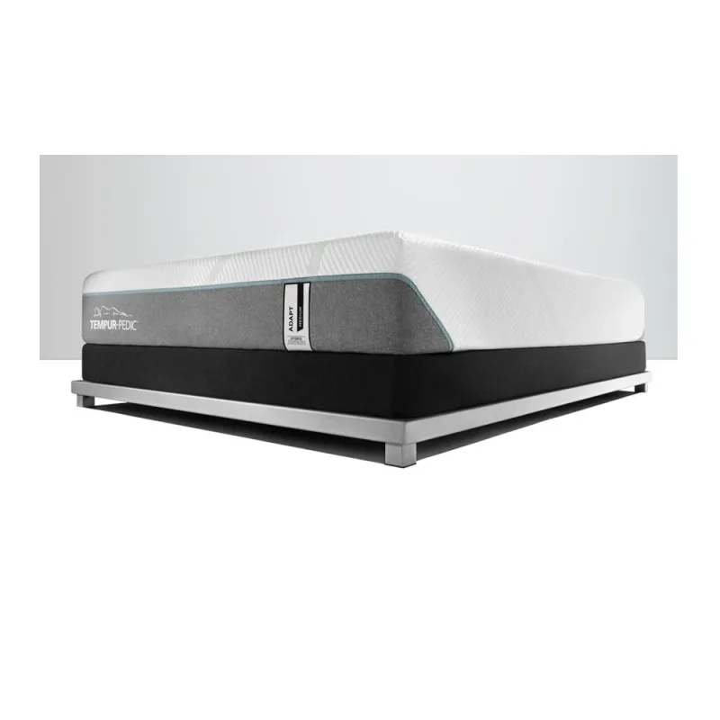 Tempur-Adapt® Medium Hybrid California King Mattress - White/Gray