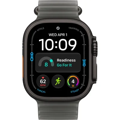 Watch Ultra 4 GPS + Cellular 49mm, cassa in titanio nero