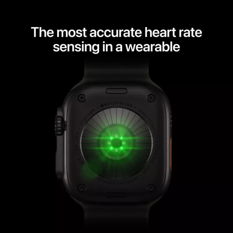 Watch Ultra 4 GPS + Cellular 49mm, cassa in titanio nero