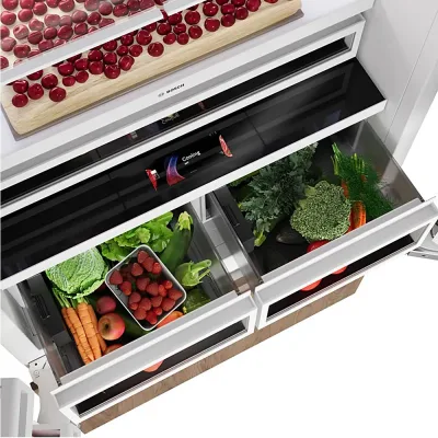 Benchmark® 20.1 Cu. Ft. 36'' Wide Built-in Refrigerator with Softclose® Flat Hinges — Panel-Ready