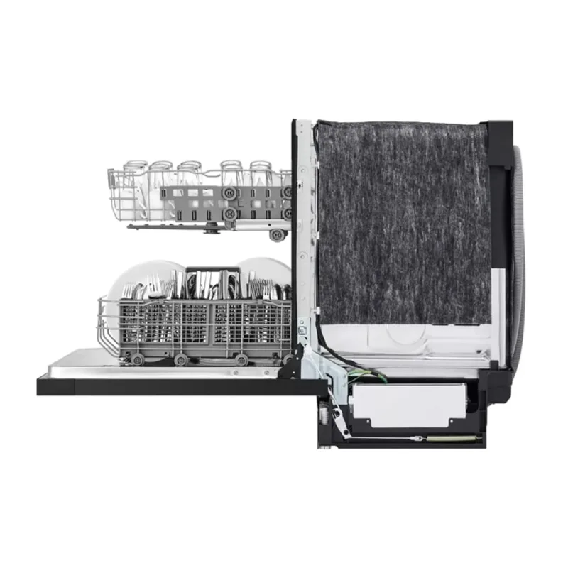 24" Wide Front Control Dishwasher - Black