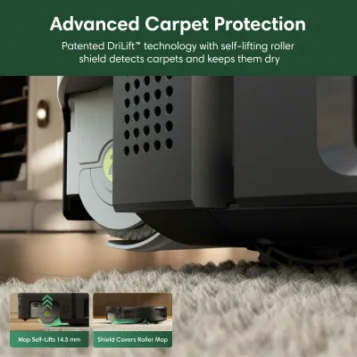 iRobot Roomba Max 875 robotstøvsuger og moppe-kombination + Auto Wash Dock