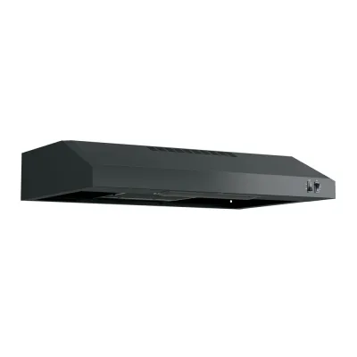 Campana extractora convertible de 30 pulgadas en negro