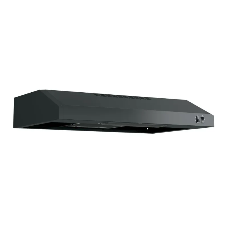 Campana extractora convertible de 30 pulgadas en negro