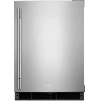 24" Undercounter Refrigerator with Stainless Steel Door