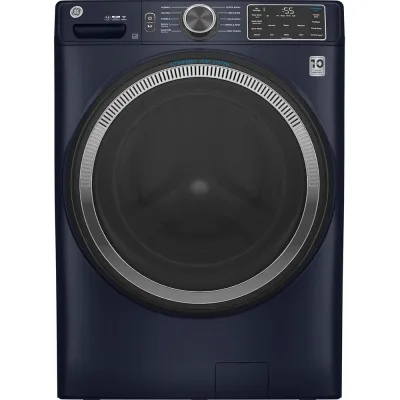 4,8 CuFt smart frontlæsset vaskemaskine i Sapphire Blue