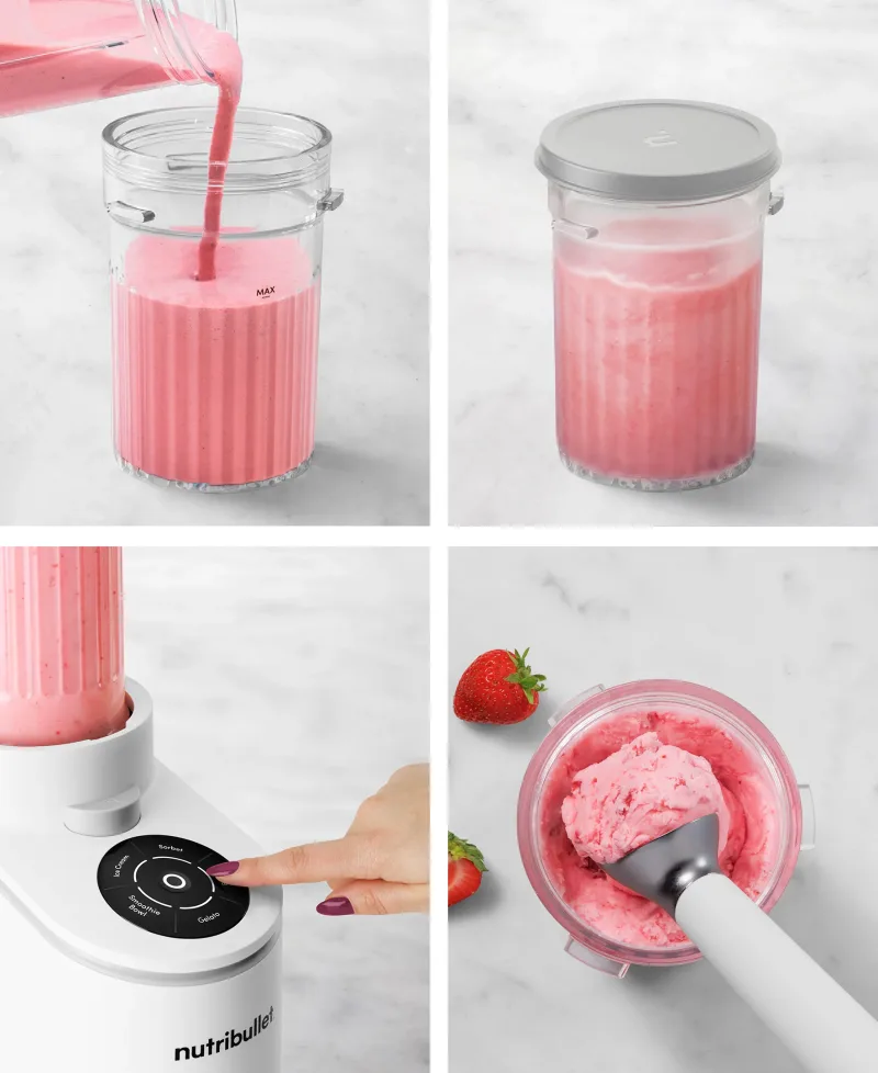 nutribullet Chill ismaskinemaskine (mat hvid)