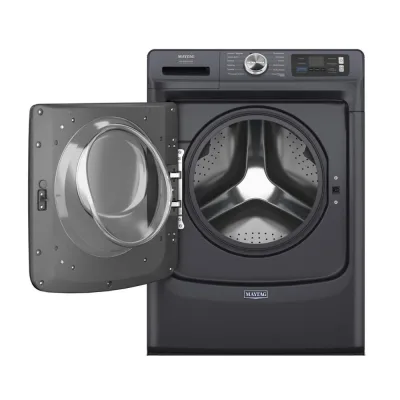 Inteligentna pralka ładowana od przodu 5.0 Cu-Ft Smart Pet Pro – Midnight Steel