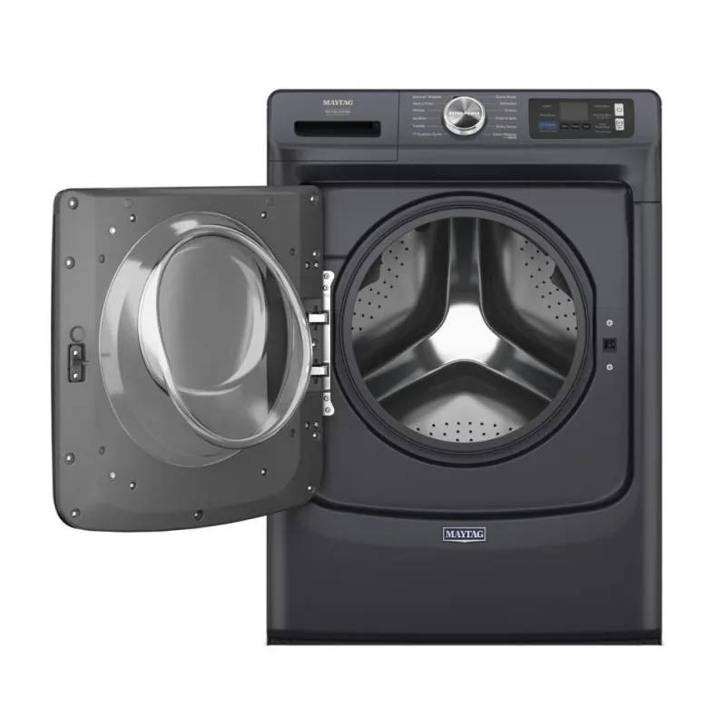 Inteligentna pralka ładowana od przodu 5.0 Cu-Ft Smart Pet Pro – Midnight Steel