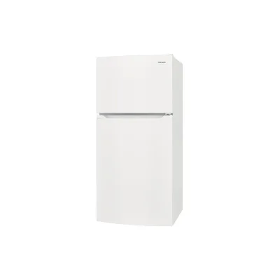 13,9 cu-ft koel-vriescombinatie met vriesvak boven - wit