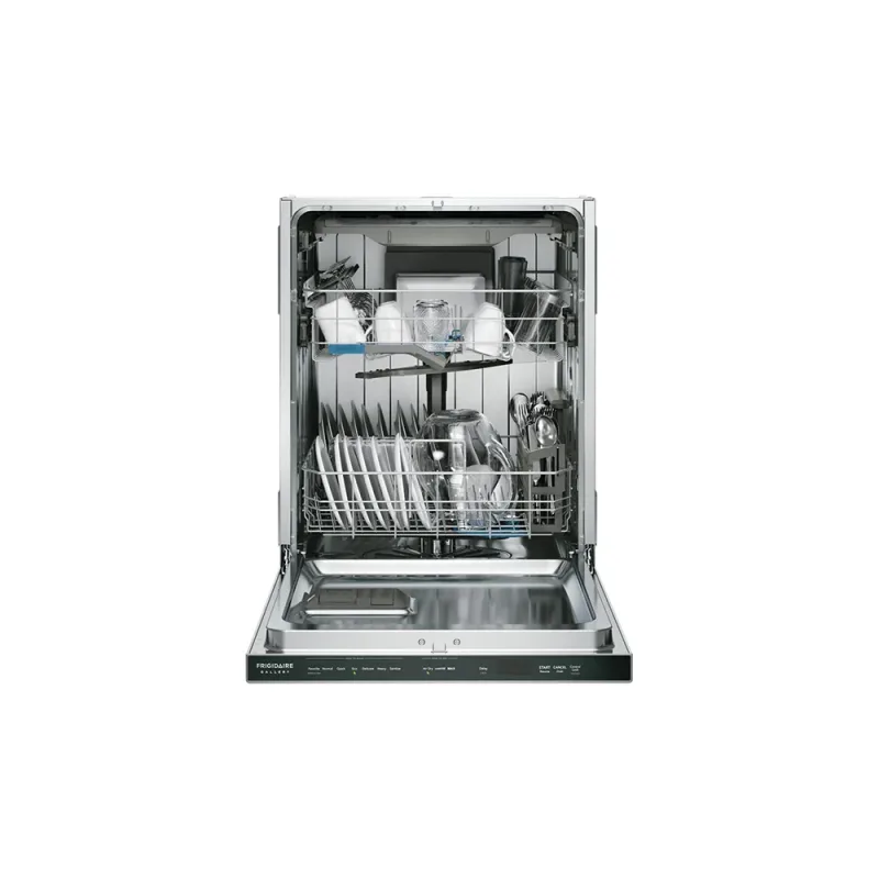 Máquina de lavar loiça de encastre com comando superior de 47 dBA em aço inoxidável com tecnologia CleanBoost™