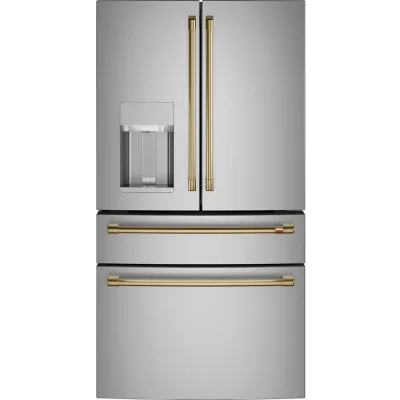 Refrigeration Handle Kit - Brushed Brass