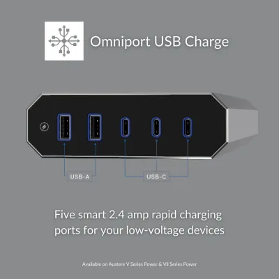 V Series \ Power 6コンセント With Omniport USB