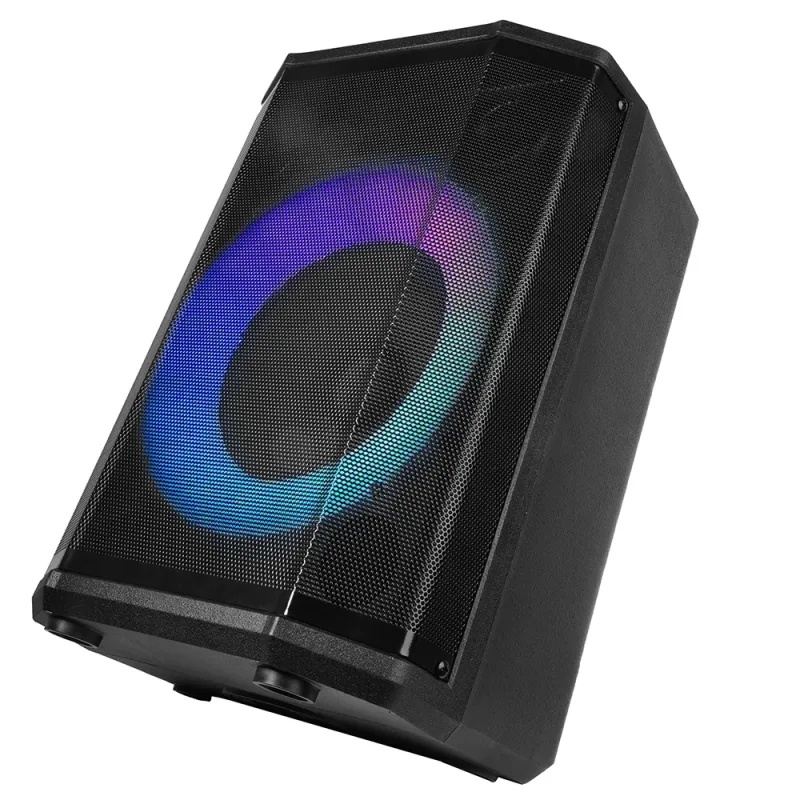 Coluna Bluetooth portátil de 8" com True Wireless Stereo