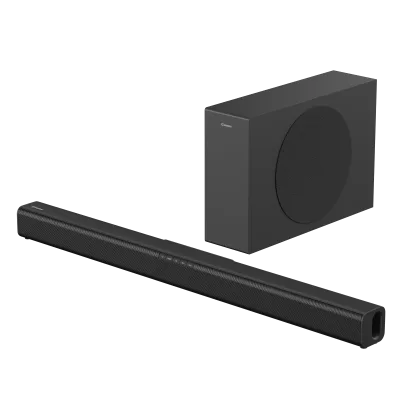 Element 2.1 lydplanke og subwoofer