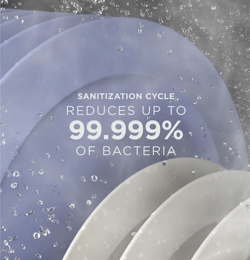 Lavavajillas inteligente con control superior de 52 dBA y Dry Boost™ en blanco