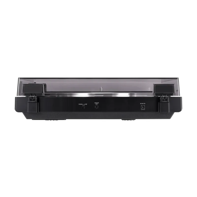 Gira-discos AT-LP60XBT-BK totalmente automático com Bluetooth e transmissão por correia, preto