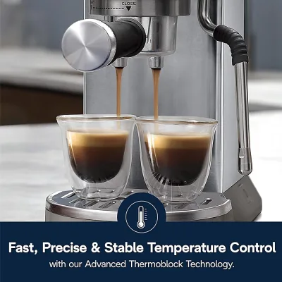 Dedica Duo Espresso Machine — Metal