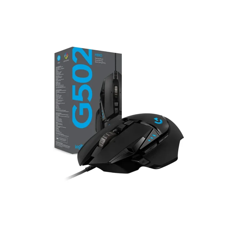 G502 Hero high-performance gaming-mus - sort